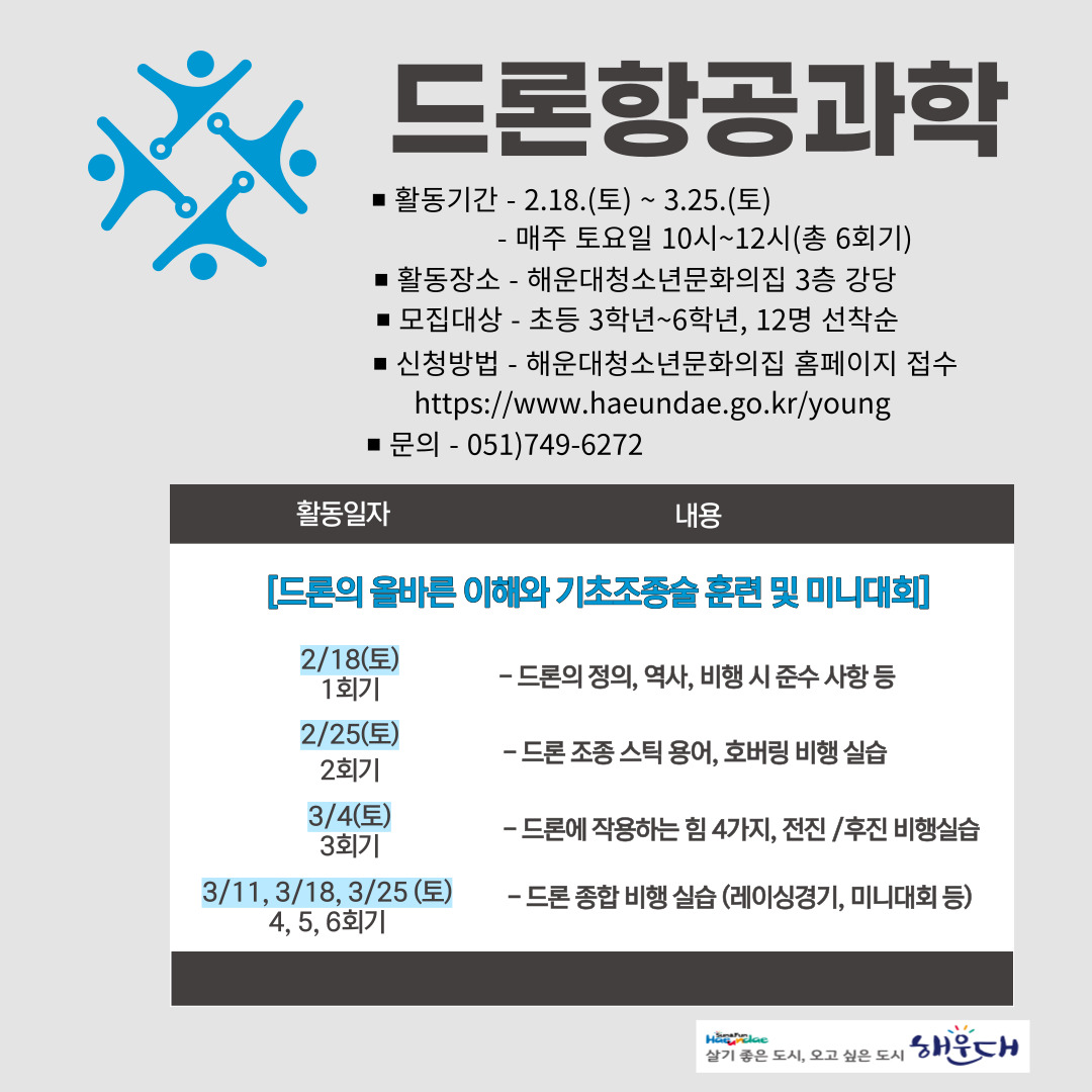 [4차 산업 미래역량] 드론 항공 과학(총6회기)의 파일이미지