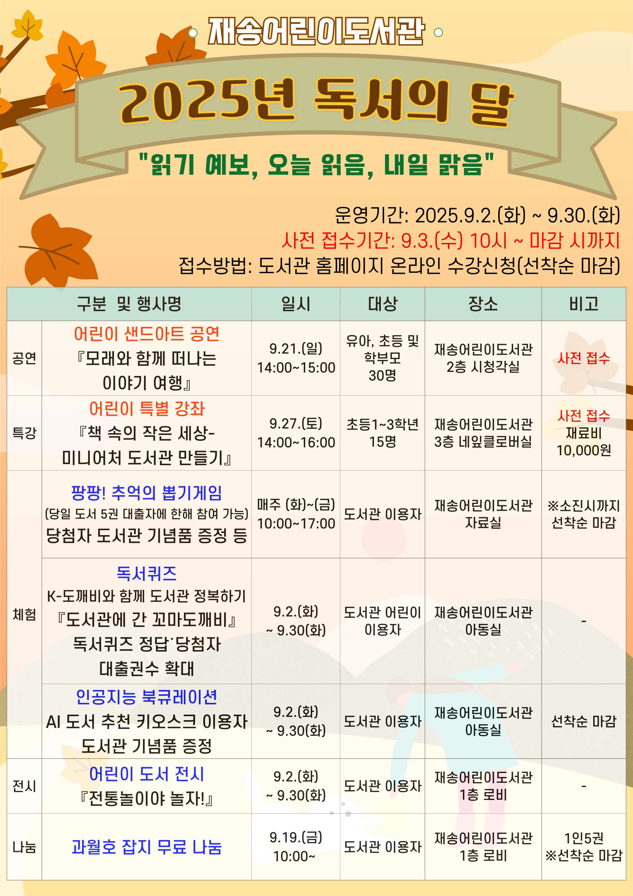 [재송 독서의 달] 미니어처 도서관 만들기의 파일이미지