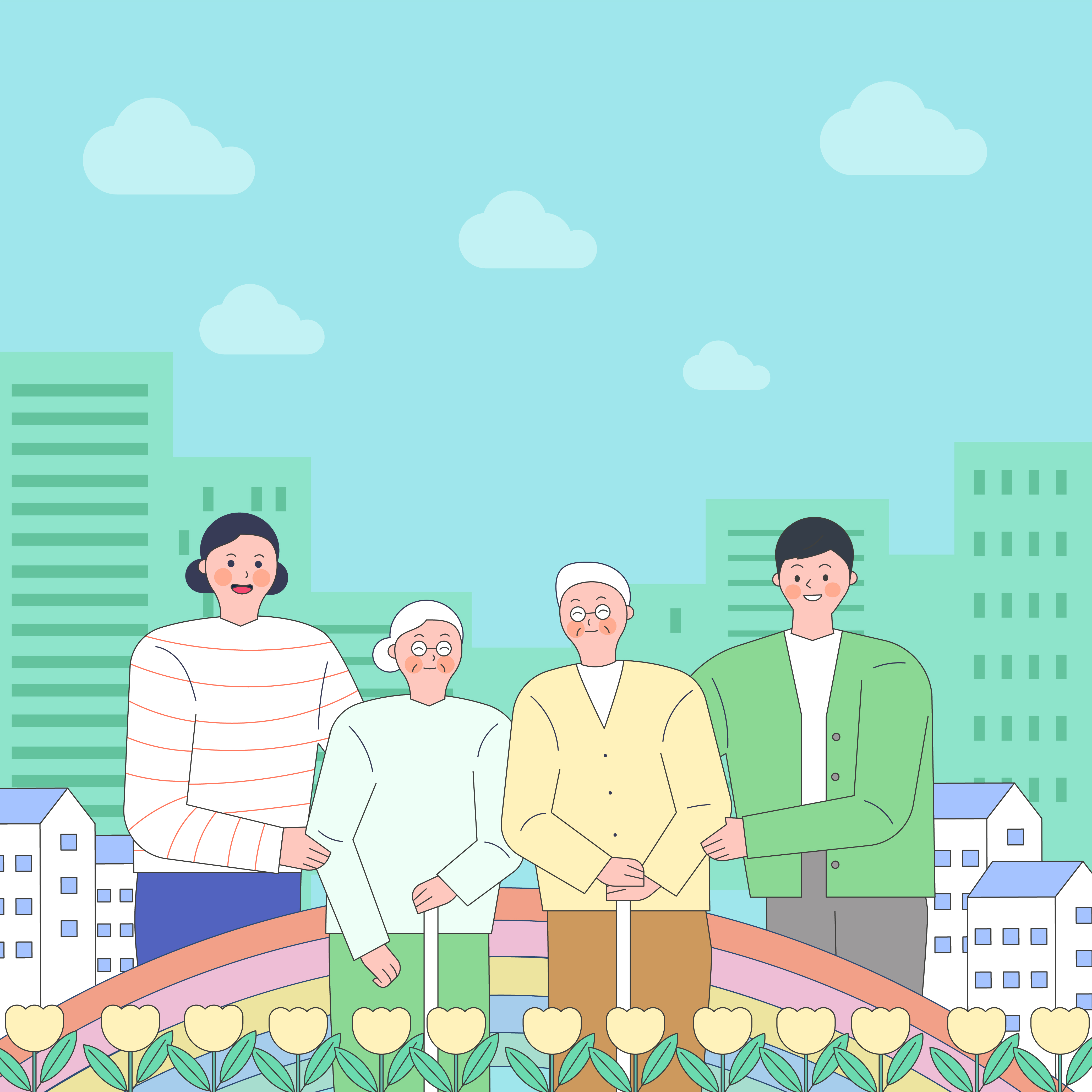 위기가구 끝까지 책임지는 이웃 다시 살핌