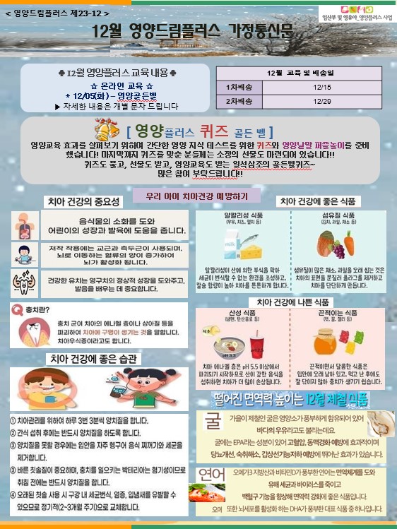 2025년 12월 영양정보지