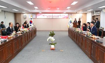 중국 양주시 대표단 방문
