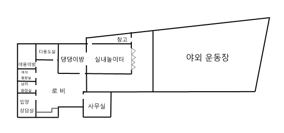 해운대구 유기동물 입양센터 배치도