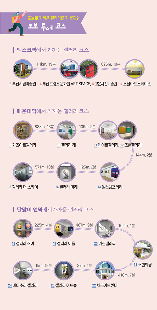 도보 투어 코스