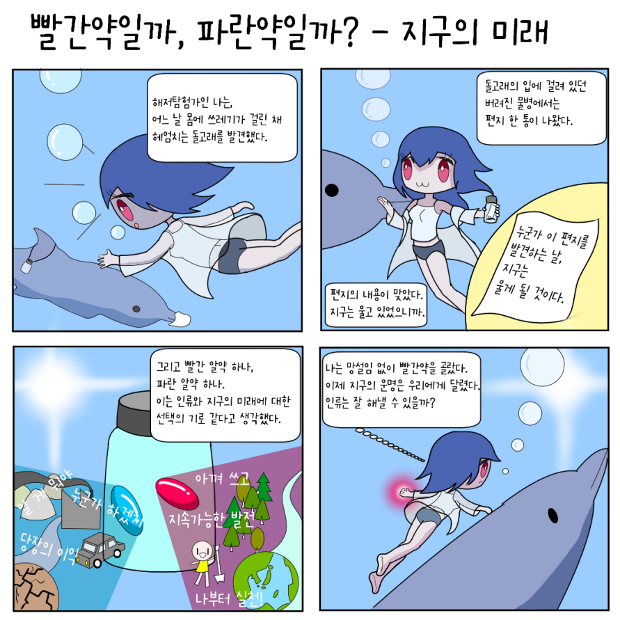 빨간약일까 파란약일까-지구의 미래(오승범)