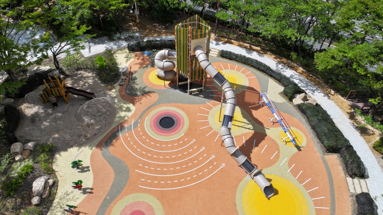 반여동 바람공원 주민 휴식공간으로 새단장