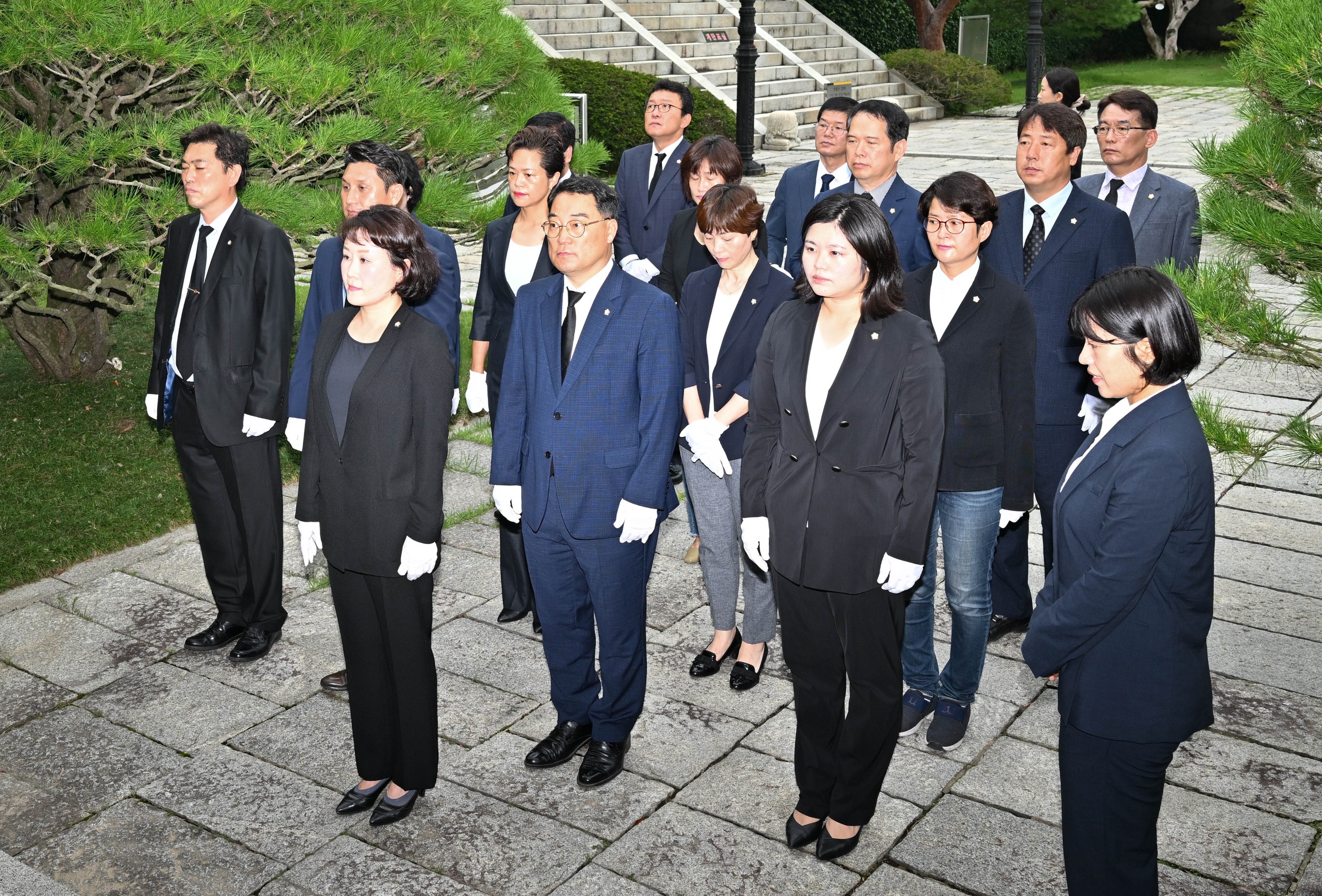 충렬사·삼절사 참배 주요 기관 방문