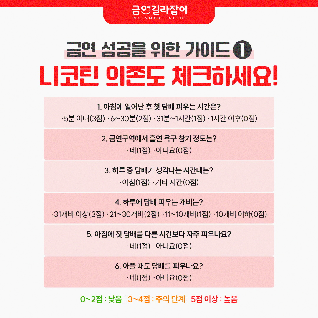 매년 5월 마지막 날은 세계 금연의 날!