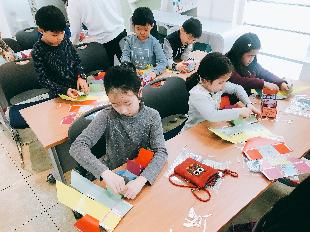 [도서관주간] 민화큐브 팝업북 만들기