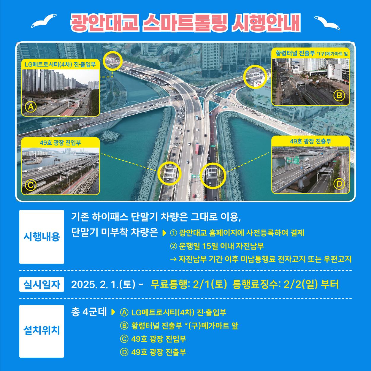 광안대교 스마트톨링 시대 2번째 이미지