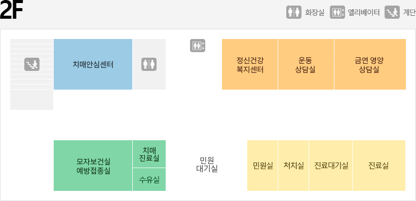 반송보건지소 2층 구조도