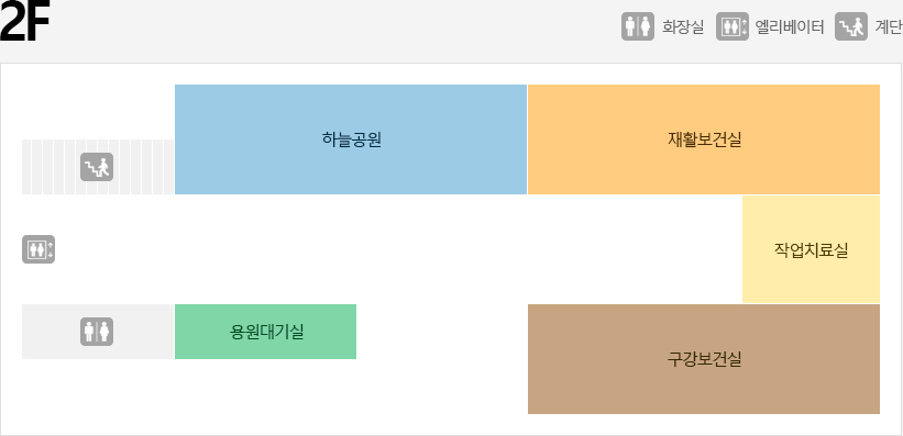 재반 보건소 2층 구조도